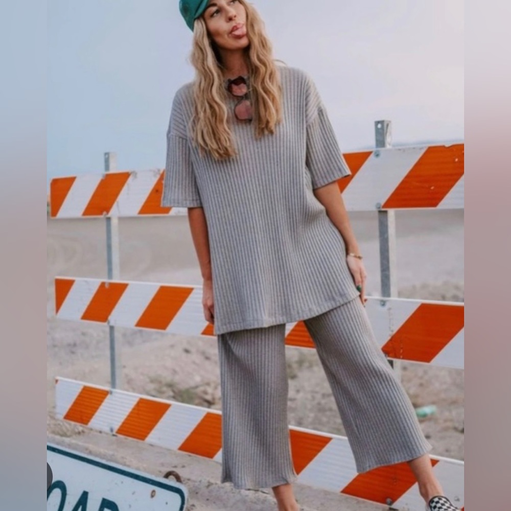 Dressed in LALA Ribbed Playsuit